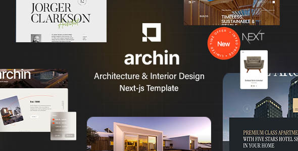 Archin - Architecture & Interior Design Nextjs Template