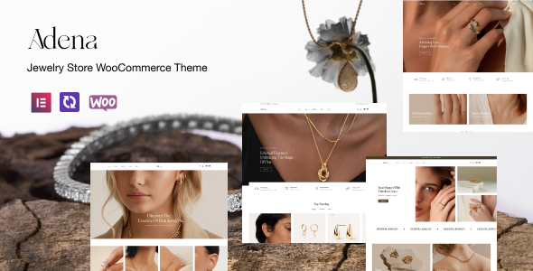 Adena – Jewelry Store WooCommerce WordPress Theme with AI