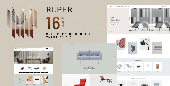Ruper - Furniture Shopify Theme with AI