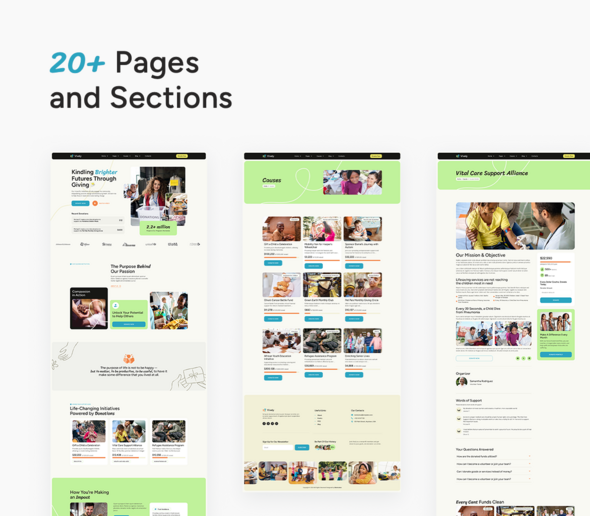 Vively – Charity & Donation Elementor Pro Template Kit