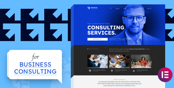 Product preview supplied for GrowLab - Business Consulting WordPress Theme