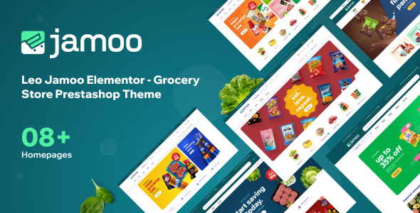 Leo Jamoo Elementor - Grocery Store Prestashop Theme product preview