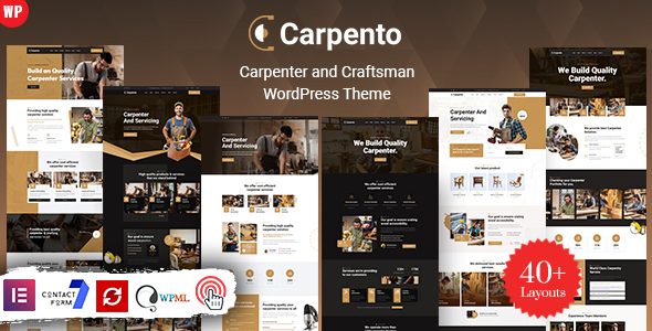 Carpento - Carpenter WordPress Theme product preview