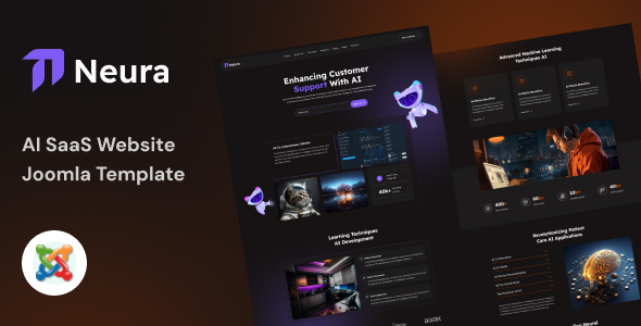 Neura - AI SaaS Website Joomla 6 Template