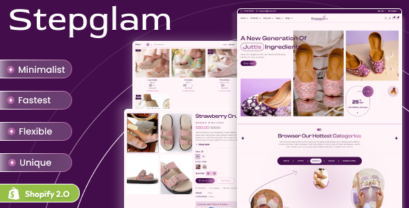 Stepglam - Ethnic Footwear Shopify OS 2.0