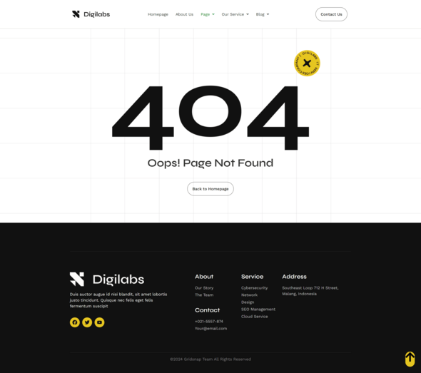 Digilabs - IT Services Elementor Template Kits