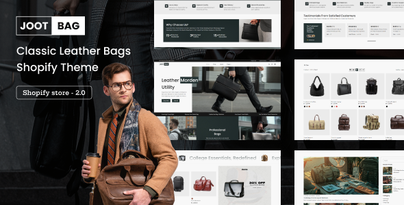 Jootbag - Bag Store & Wallet Shop Shopify Theme