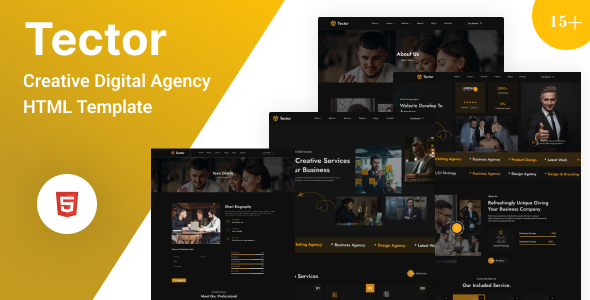 Tector - Creative Digital Agency HTML Template