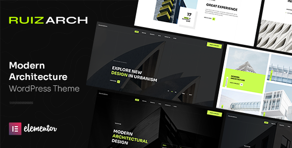 Ruizarch - Architecture WordPress Theme listing image