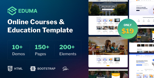 Eduma - Education HTML Template listing image
