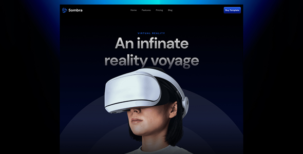 Sombra - VR and SaaS Framer Template