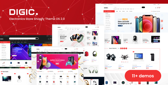 Product preview supplied for Digic – Electronics Store Shopify Theme with AI