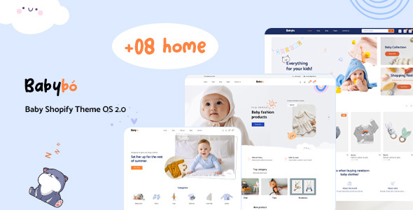 Product preview supplied for Babybo – Kids Store and Baby Shop Shopify Theme with AI