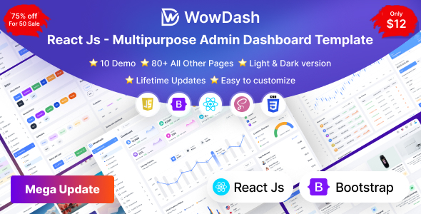 WowDash - React JS - Admin Dashboard Template Multipurpose