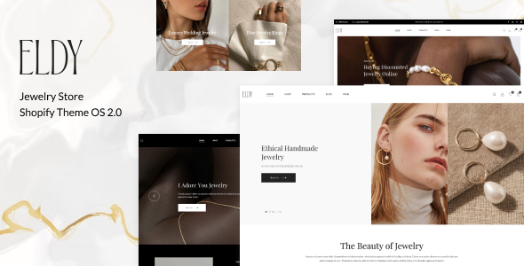 Eldy – Jewelry Shopify Theme with AI