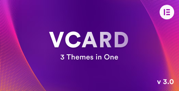Vcard – Resume / CV / Portfolio WordPress Theme listing image