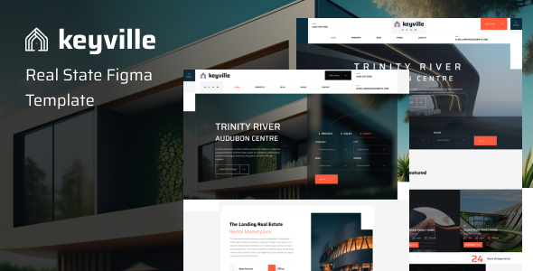 keyville- Real State Figma Template