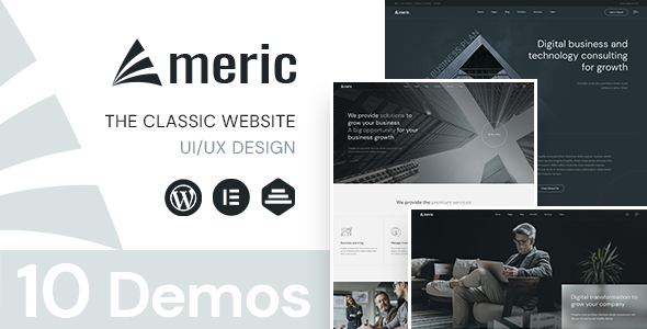 Americ - Corporate Business WordPress Theme listing image