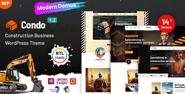 Condo - Construction WordPress Theme listing image