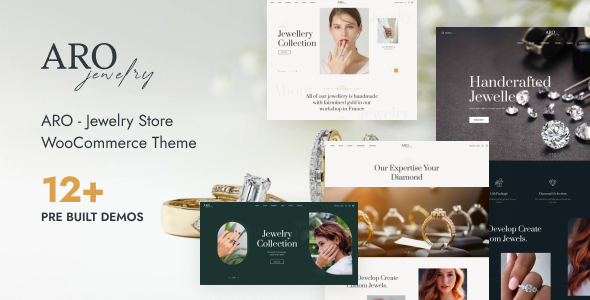 Aro - Jewelry Store WordPress Theme listing image