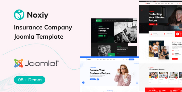 Noxiy - Insurance Company Joomla 6 Template