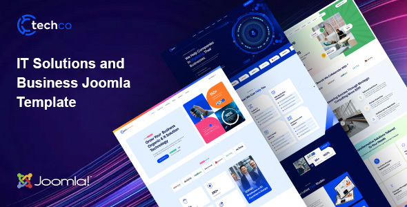 Techco - IT Solutions & Business Joomla 6 Template