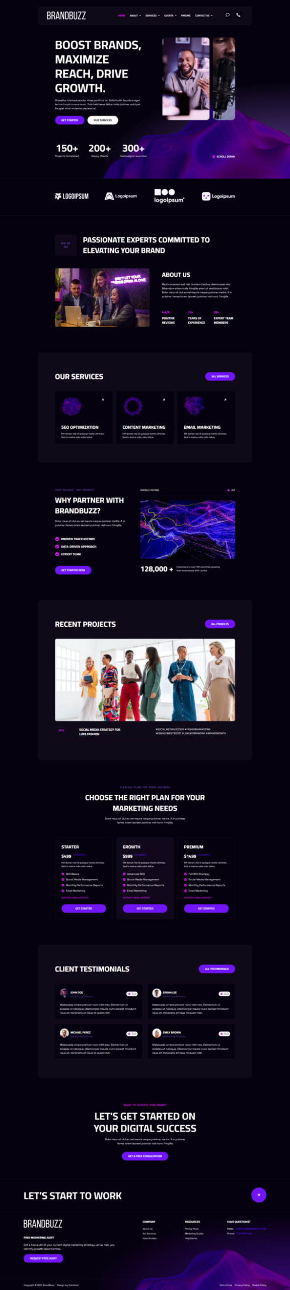 BrandBuzz - Digital Agency Elementor Kit