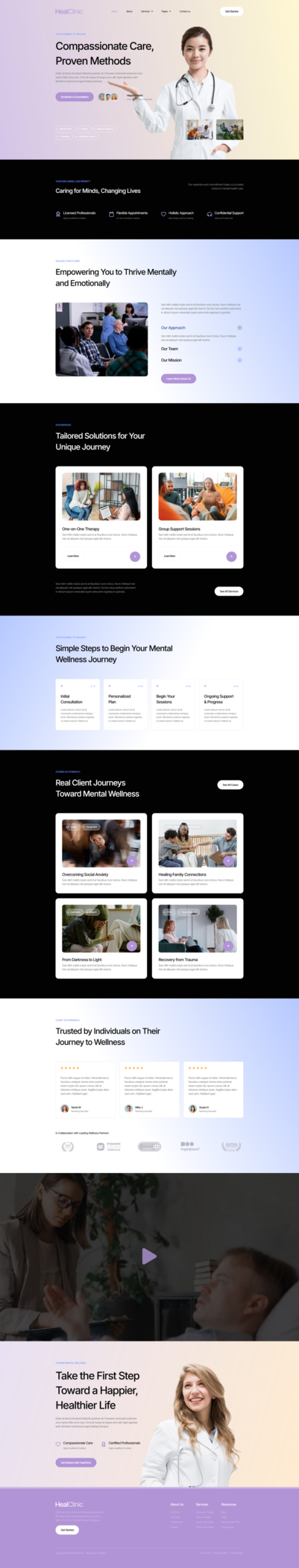 HealClinic - Health Care Center Elementor Kit Template