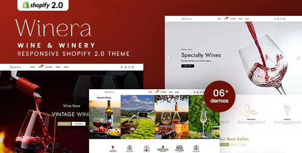 Winera - Wine & Winery Responsive Shopify 2.0 Theme