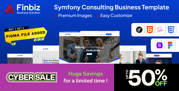 Finbiz - Symfony - Consulting Business Template