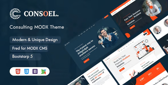 Consoel - Consulting & Business MODX Themes