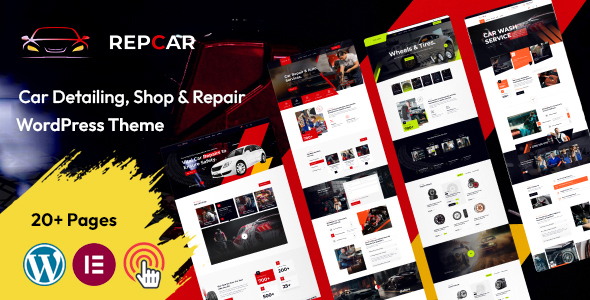 Repcar - Car Service & Auto Repair WordPress Theme listing image