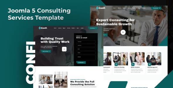 Confi – Joomla 6 Consulting Services Template
