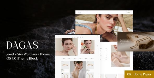 Dagas – Jewelry Store Shopify Theme with AI (Theme Block)