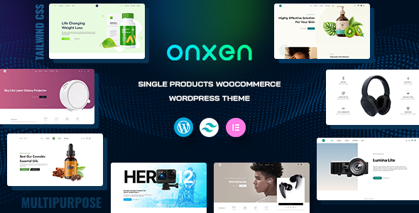 Preview image for Onxen - Single Product WooCommerce Theme