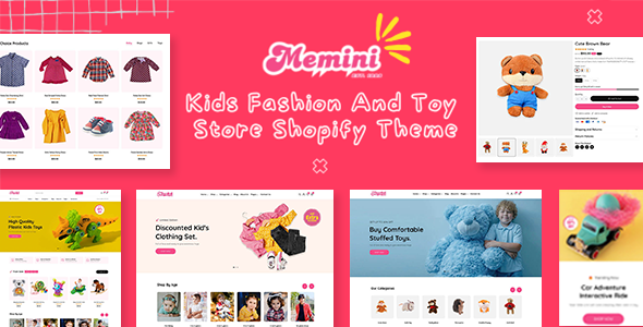 Memini – Modern Kids Fashion & Toy Store Shopify 2.0 Theme | Baby & Nursery