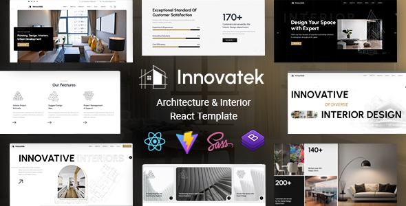 Innovatek - Architecture & Interior React Template
