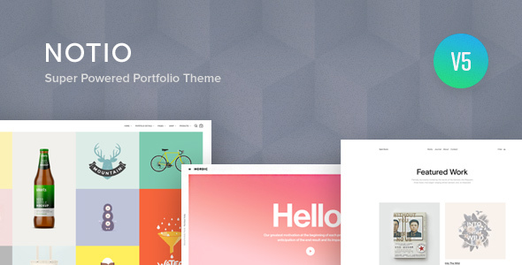 Notio | Multipurpose Creative Agency & Portfolio WordPress Theme