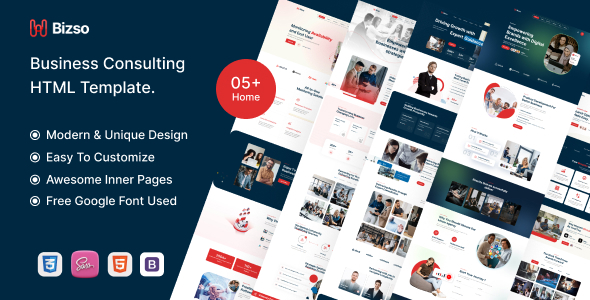 Bizso - Business Consulting HTML5 Template