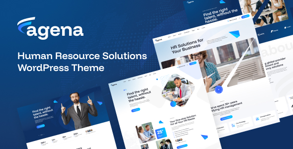 Agena - Human Resource Solutions WordPress Theme