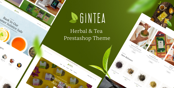 Leo Gintea Elementor - Herbal & Tea  Prestashop Theme