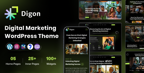 Digon - SEO and Digital Marketing Agency WordPress Theme
