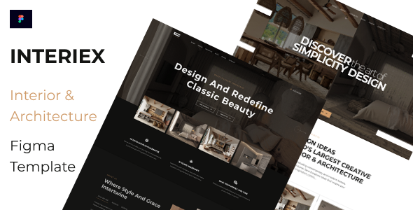 Interiex - Interior Design Figma Template