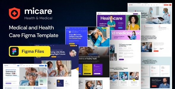 Micare - Medical and Health Care Figma Template