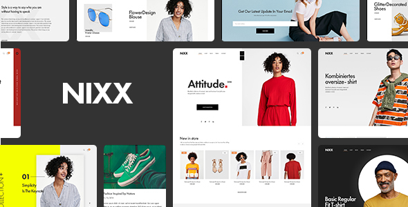 Preview image for NIXX – Multi Concept eCommerce PSD Template
