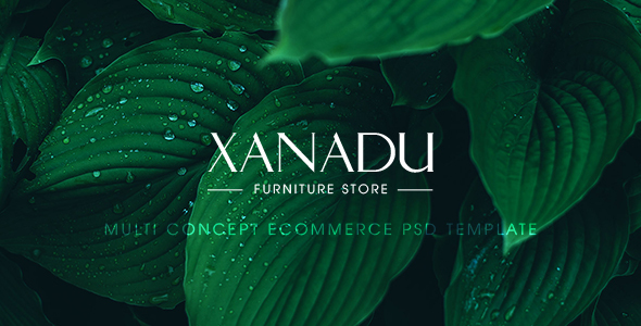 Preview image for Xanadu – Multi Concept eCommerce PSD Template