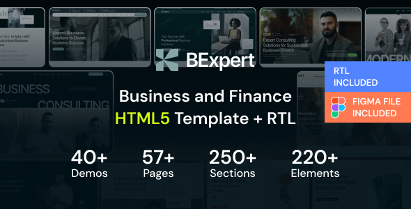 BExpert - Multipurpose HTML Template + RTL