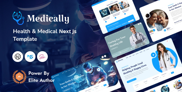 Medically - Health & Medical Next Js Template