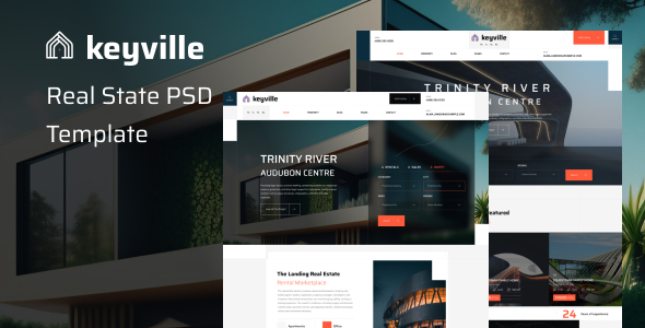 keyville- Real State PSD Template