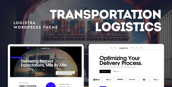 Logistra - Transportation & Logistics WordPress Theme